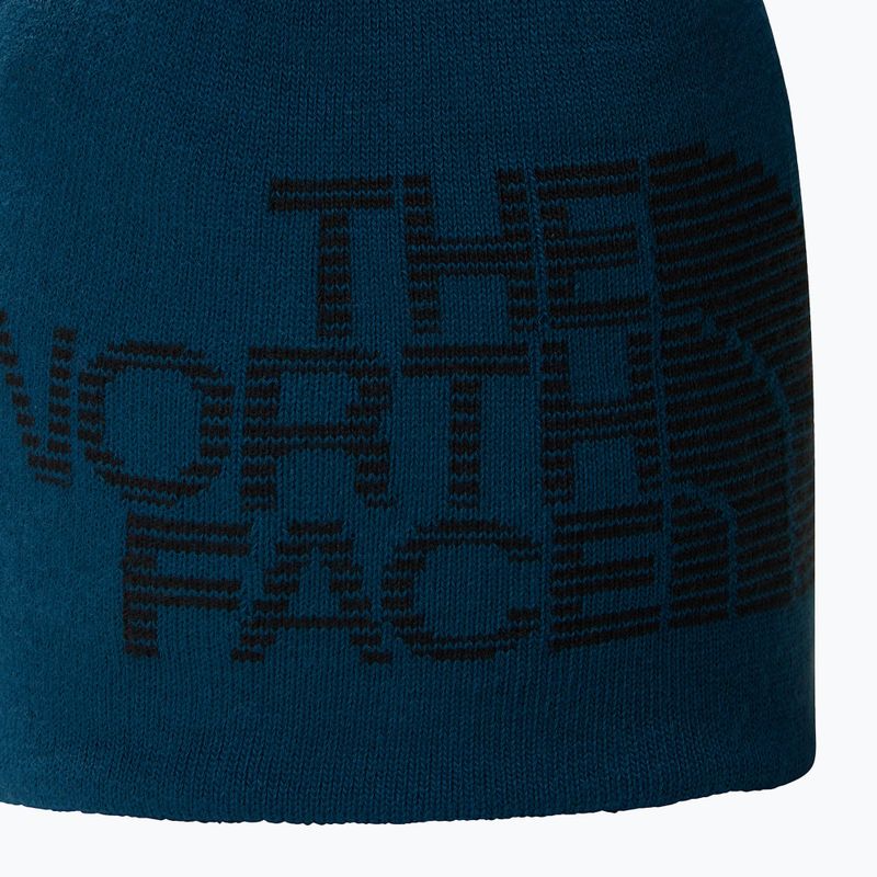 Pánská zimní čepice The North Face Reversible Highline midnight petrol/black 3