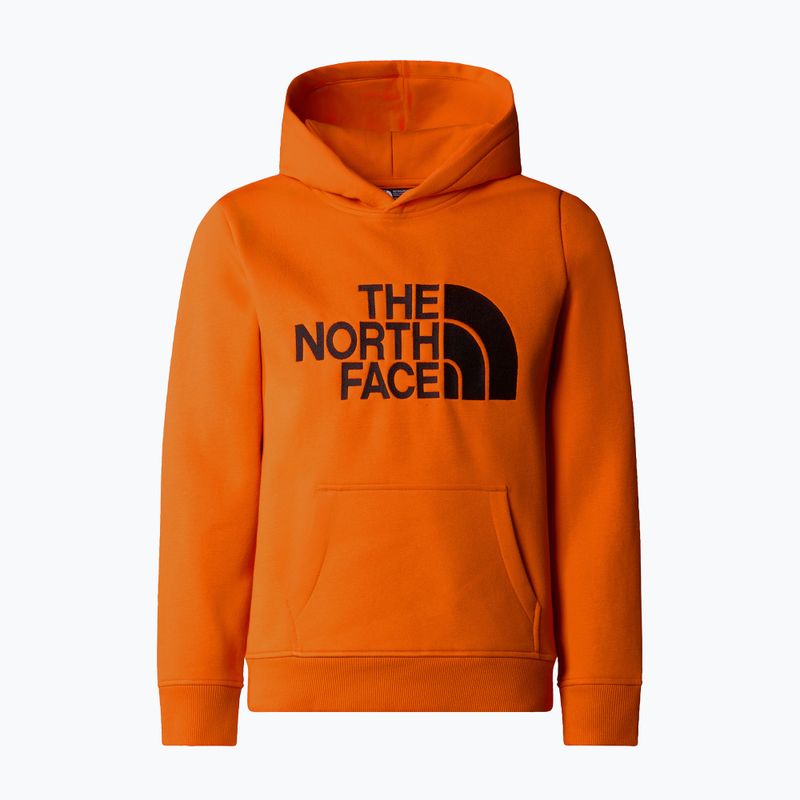 Dětská mikina The North Face Drew Peak P/O Hoodie orange 4