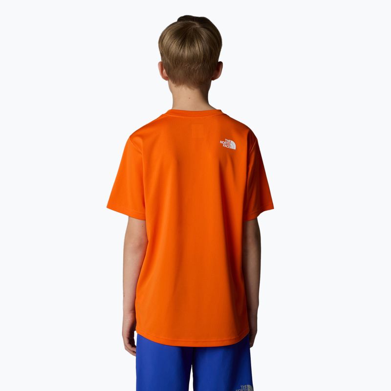 Dětské tričko The North Face Reaxion orange 3