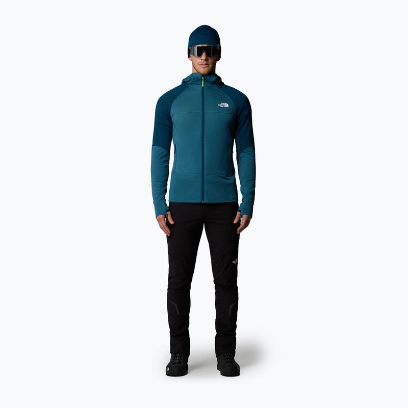 Pánská mikina  The North Face Bolt Polartec Hoodie mallard blue/midnight petrol 2