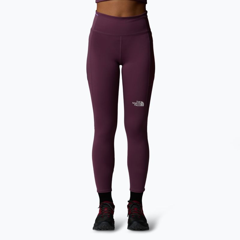 Dámské běžecké legíny The North Face Movmynt 7/8 midnight mauve/purple granite