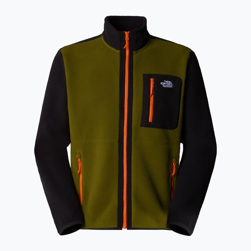 Pánská mikina The North Face Yumiori Full Zip forest olive/ black 5