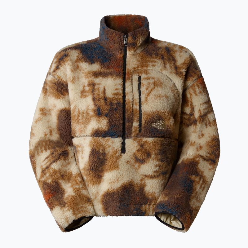 Dámská mikina  The North Face Extreme Pile Pullover gravel bleach dye 4