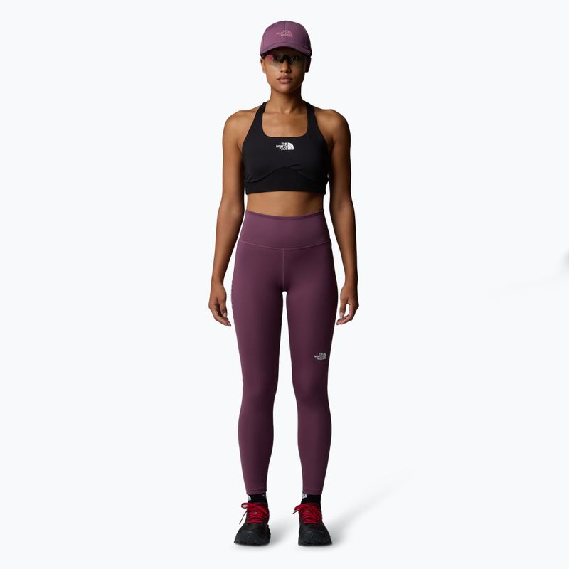 Dámské běžecké legíny The North Face Mountain Athletics 25In Flex Tight midnight mauve 2