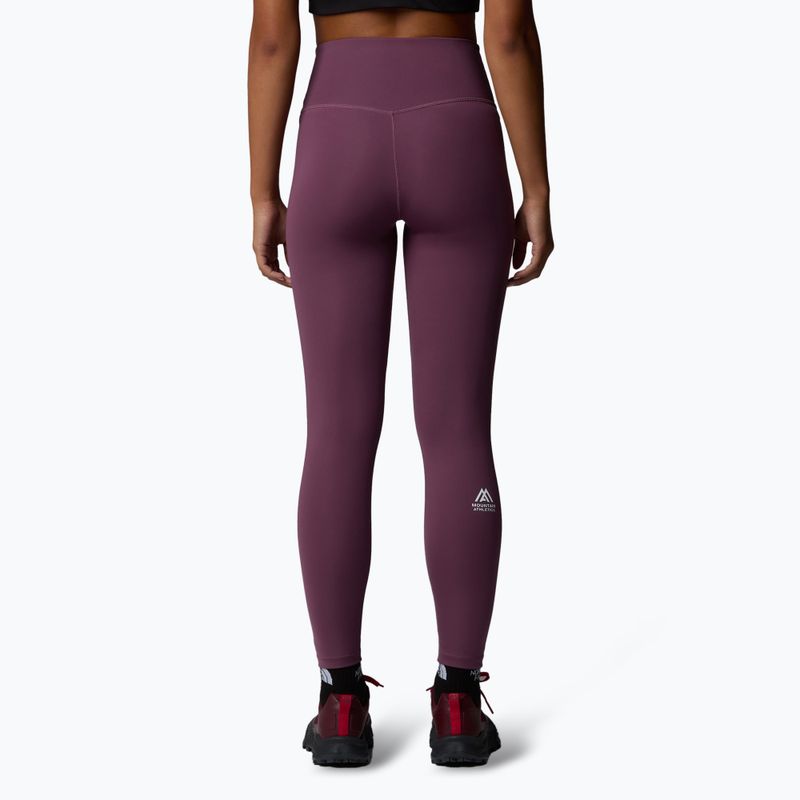 Dámské běžecké legíny The North Face Mountain Athletics 25In Flex Tight midnight mauve 3