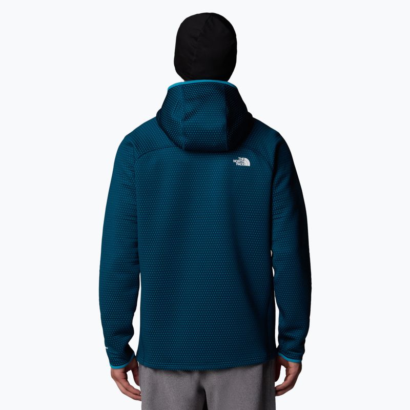 Pánská trekingová mikina The North Face Vertical Thermal FZ Hoodie midnight petrol 3