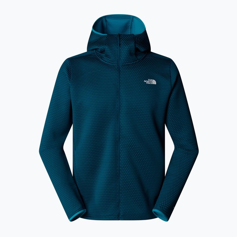 Pánská trekingová mikina The North Face Vertical Thermal FZ Hoodie midnight petrol 4