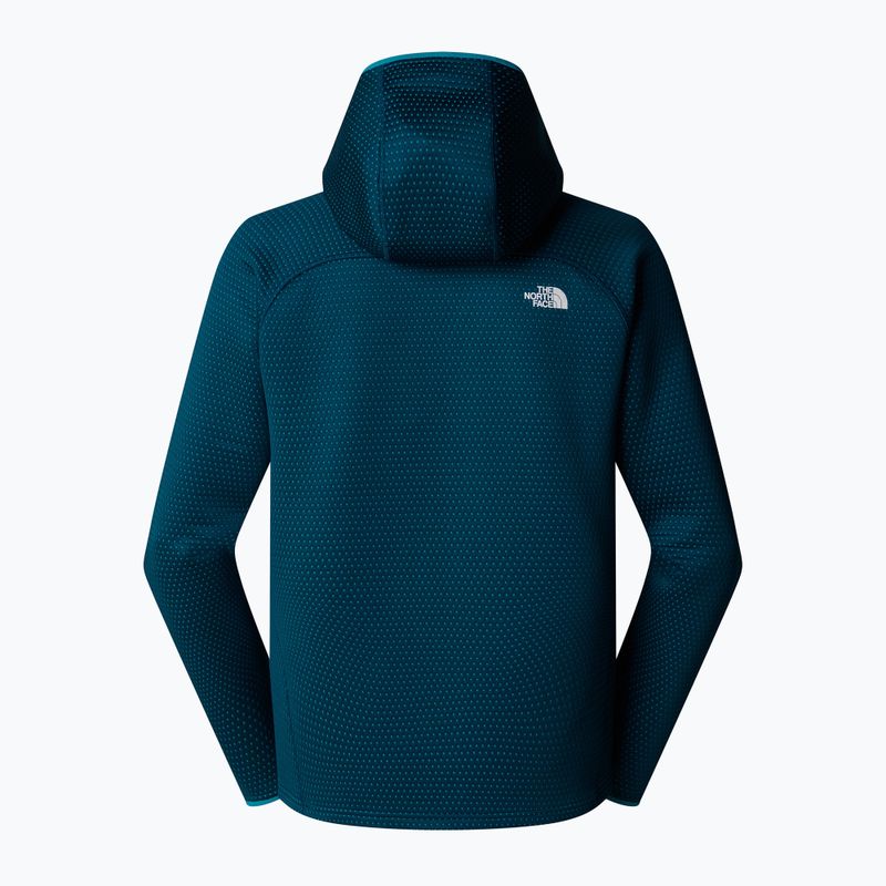 Pánská trekingová mikina The North Face Vertical Thermal FZ Hoodie midnight petrol 5