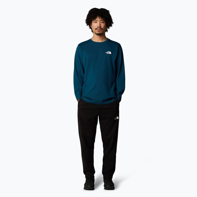 Pánské The North Face Simple Dome Longsleeve midnight petrol 2