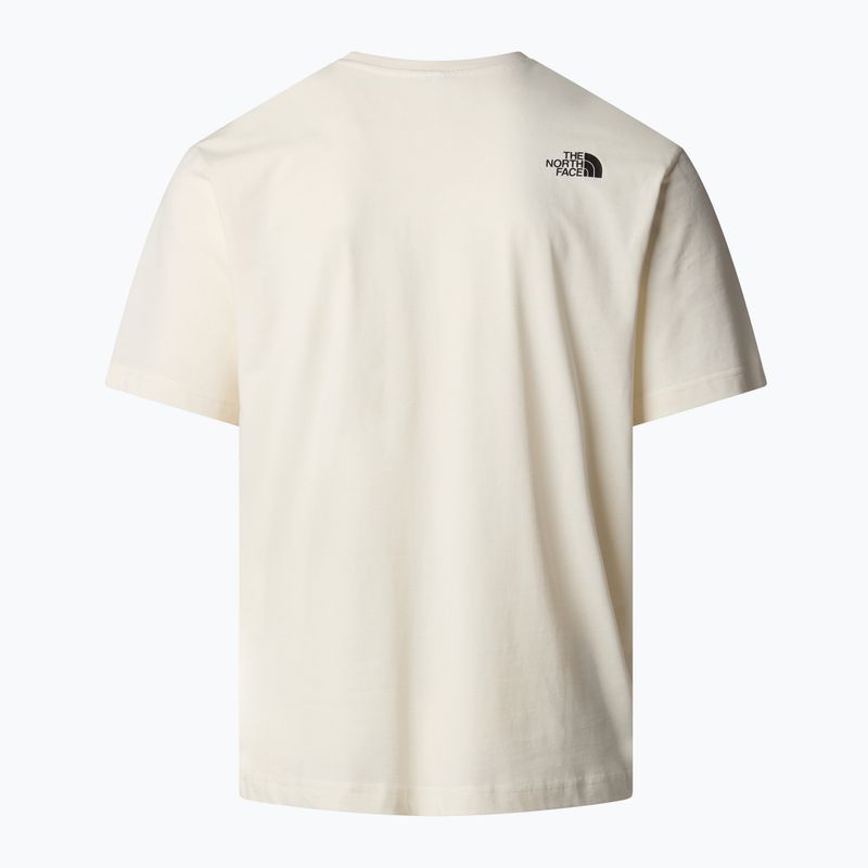 Pánské tričko The North Face Varsity Graphic white dune 5
