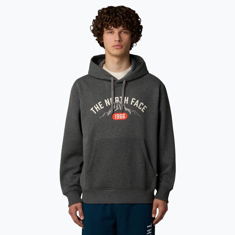 Pánské tričko The North Face Varsity Graphic medium gree heather