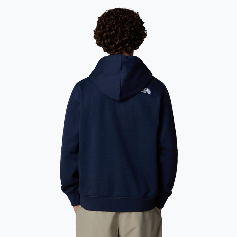 Pánská mikina  The North Face Drew Peak Pullover Hoodie summit navy 3