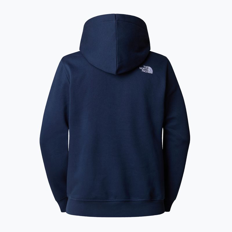 Pánská mikina  The North Face Drew Peak Pullover Hoodie summit navy 5