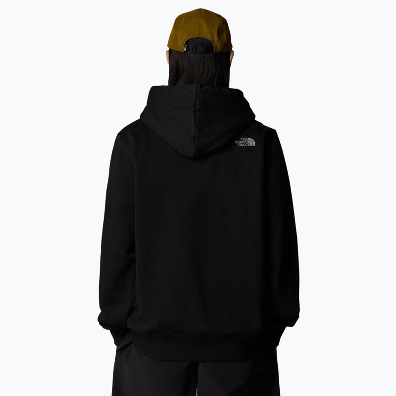 Pánská mikina  The North Face Drew Peak Pullover Hoodie black 3