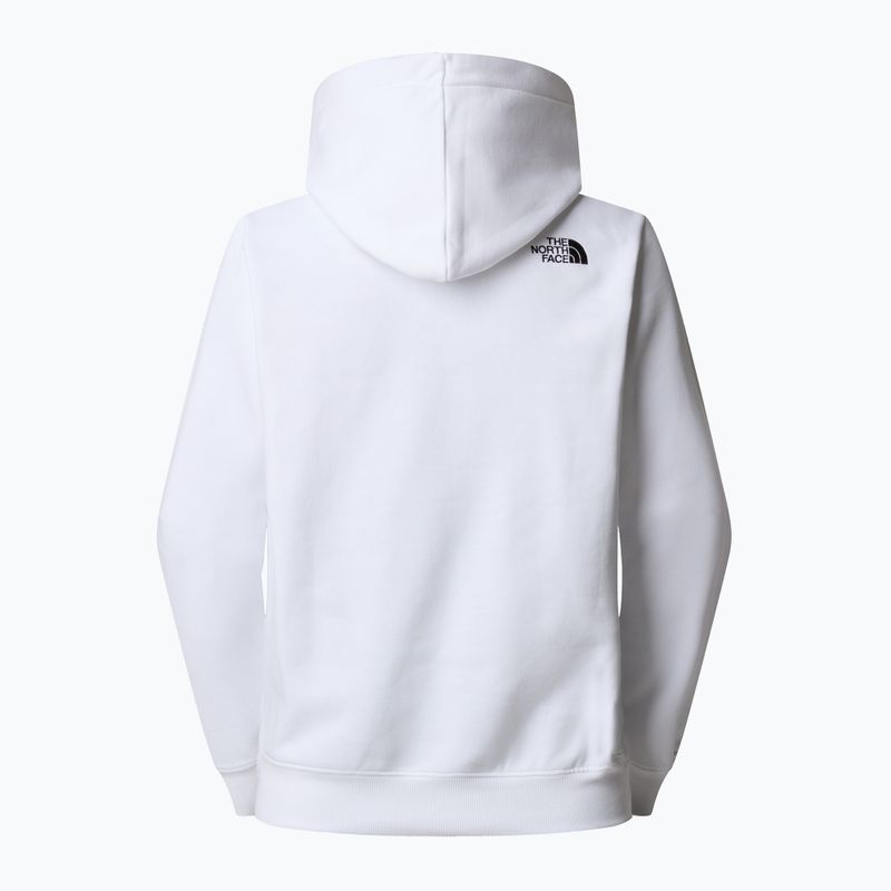 Pánská mikina  The North Face Drew Peak Pullover Hoodie white/black 5