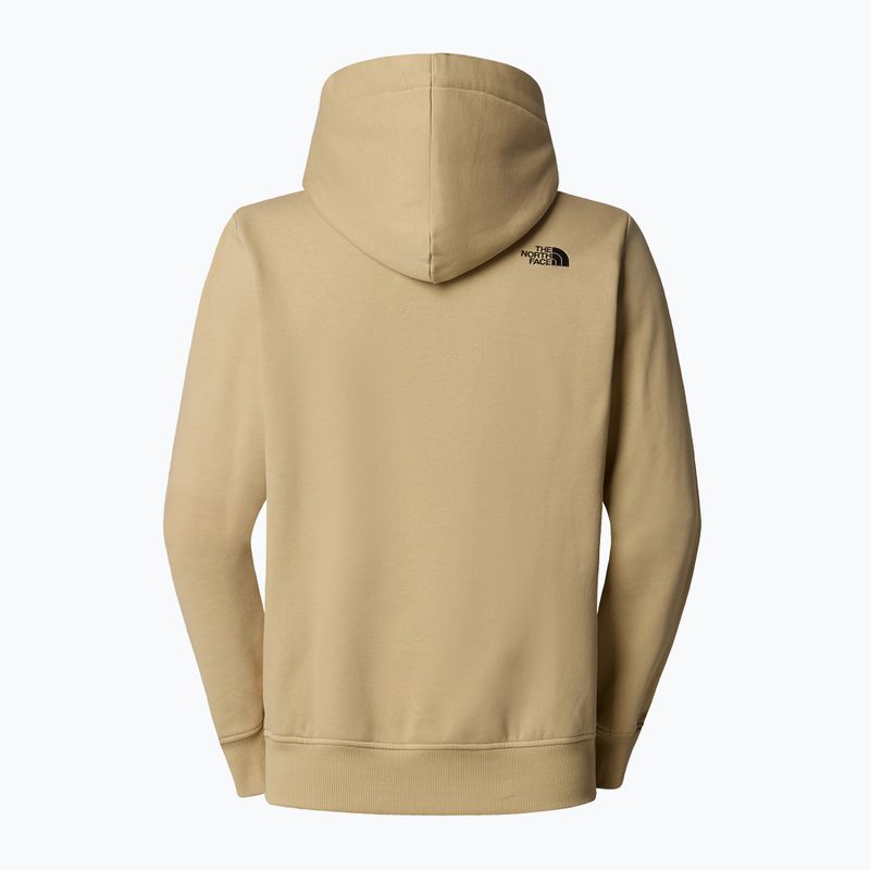 Pánská mikina  The North Face Drew Peak Pullover Hoodie khaki stone 5