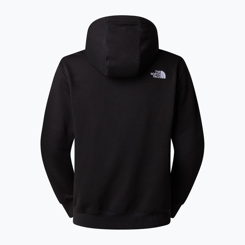 Pánská mikina The North Face Essential Relaxed Hoodie black 5