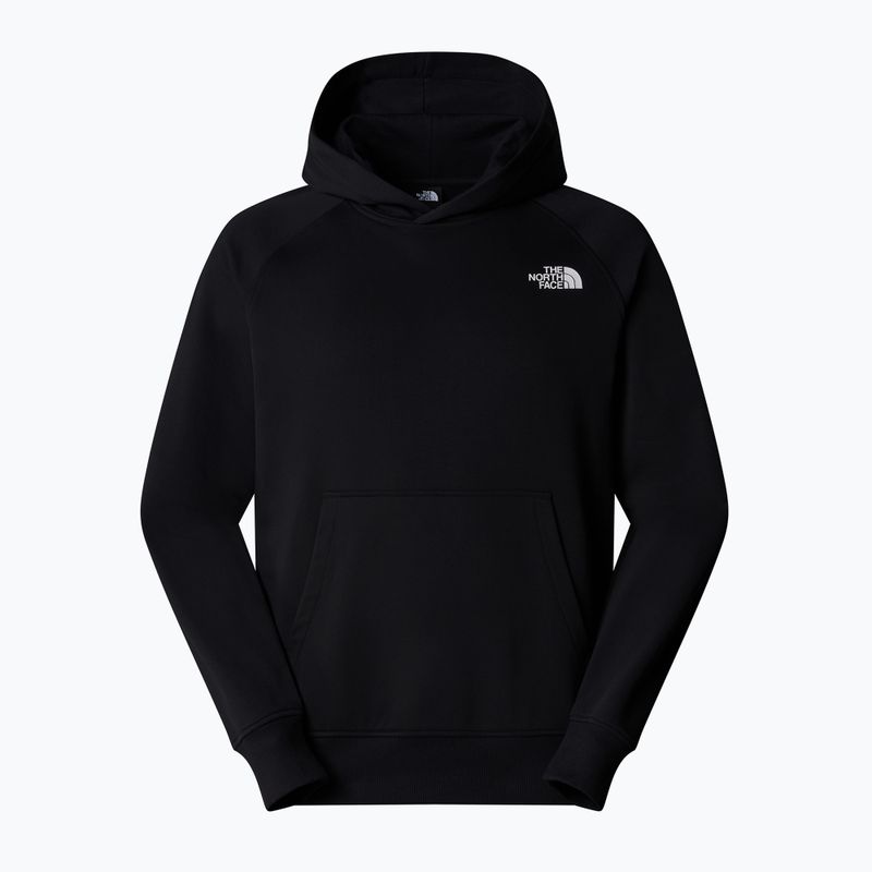 Pánská mikina The North Face Raglan Box Nse Hoodie black/ white 4