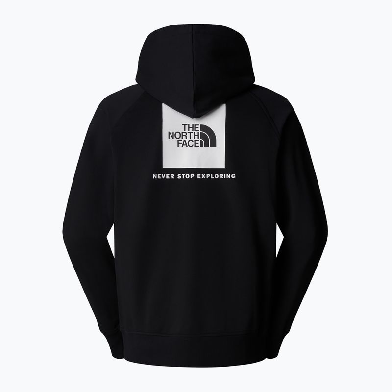 Pánská mikina The North Face Raglan Box Nse Hoodie black/ white 5