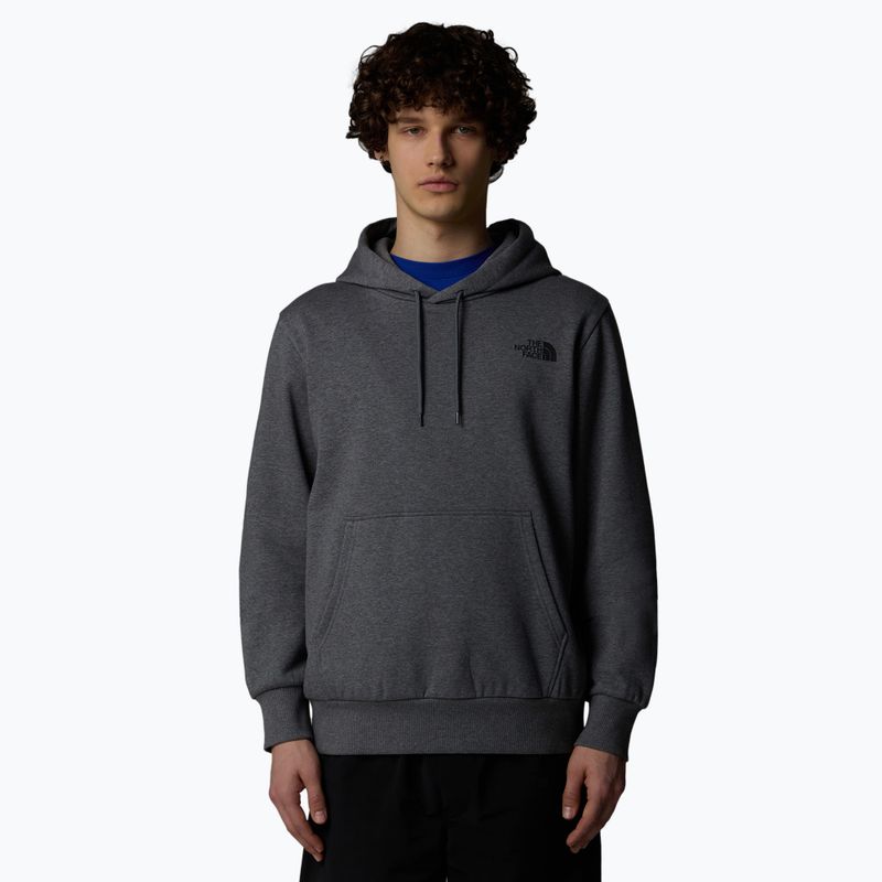 Pánská mikina The North Face Simple Dome Hoodie medium grey heather