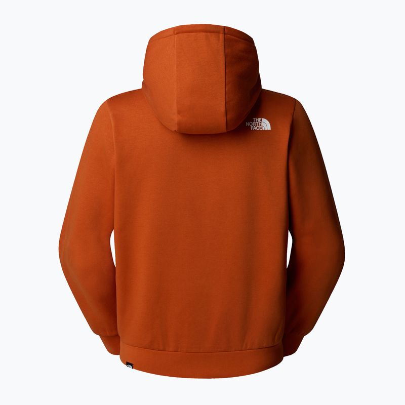 Pánská mikina  The North Face Easy Hoodie earthen copper 2