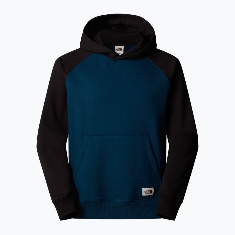 Pánská mikina  The North Face Heritage Hoodie midnight petrol/ black