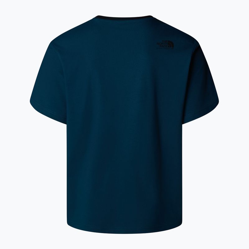 Pánské tričko The North Face Heritage Pocket Tee midnight petrol 5