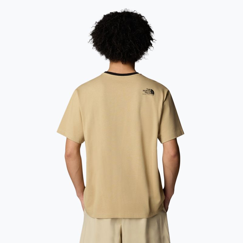 Pánské tričko The North Face Heritage Pocket Tee khaki stone 3