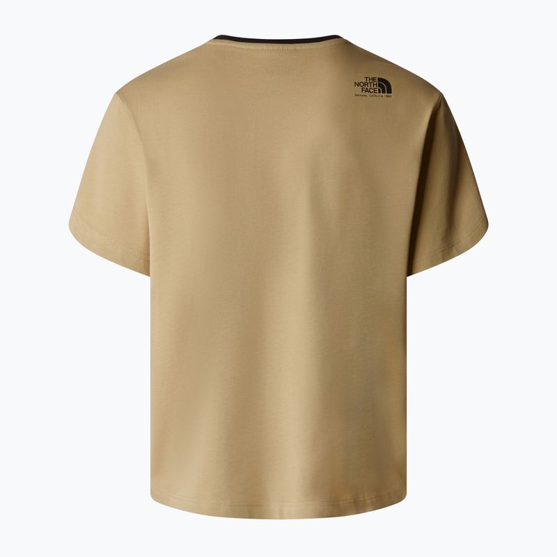 Pánské tričko The North Face Heritage Pocket Tee khaki stone 5