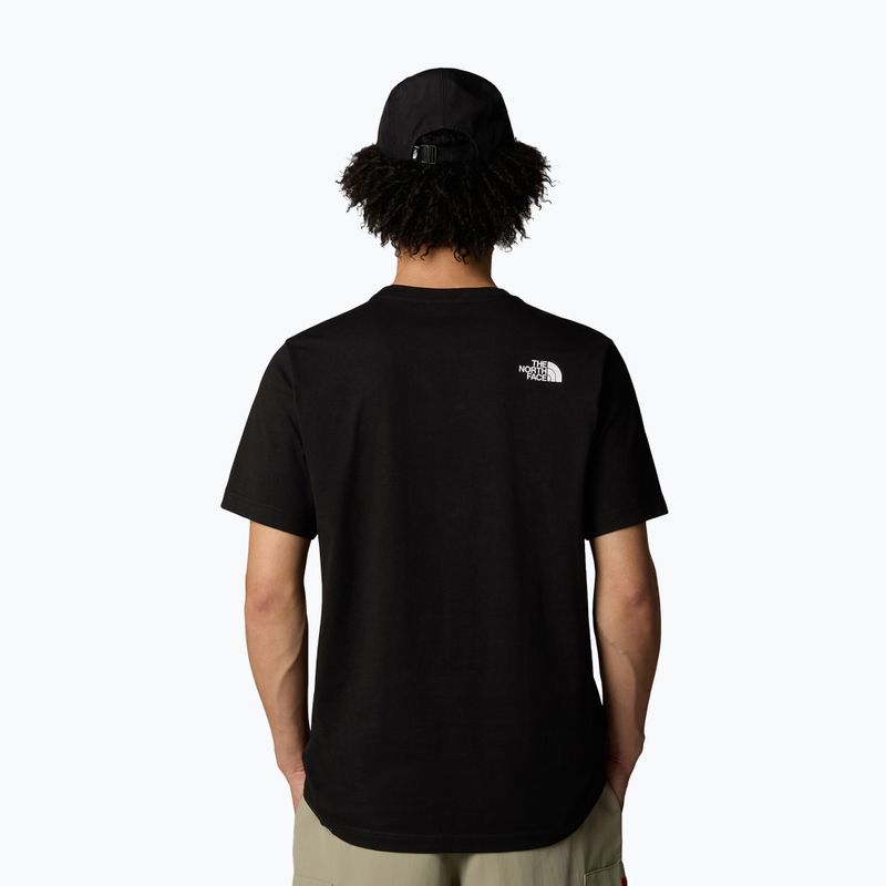 Pánské tričko The North Face Easy t-shirt tnf black 3