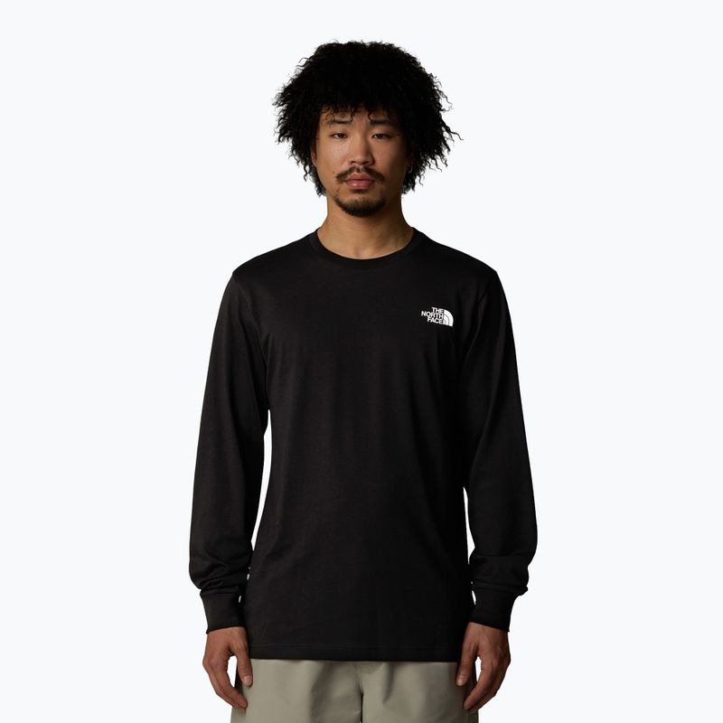 Pánské tričko Longsleeve The North Face Easy Tee tnf black
