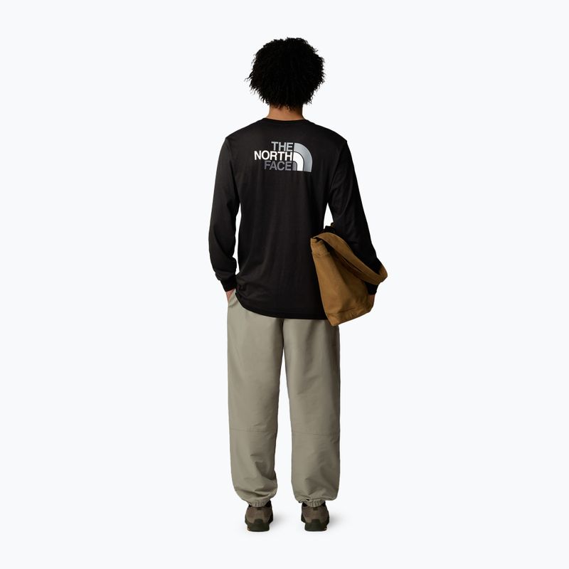 Pánské tričko Longsleeve The North Face Easy Tee tnf black 2