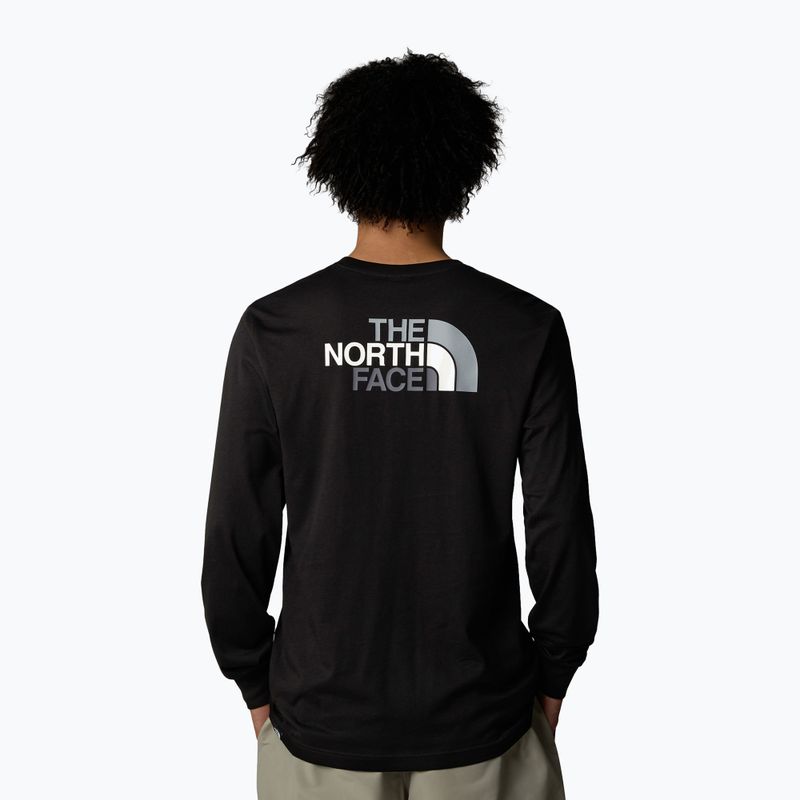 Pánské tričko Longsleeve The North Face Easy Tee tnf black 3