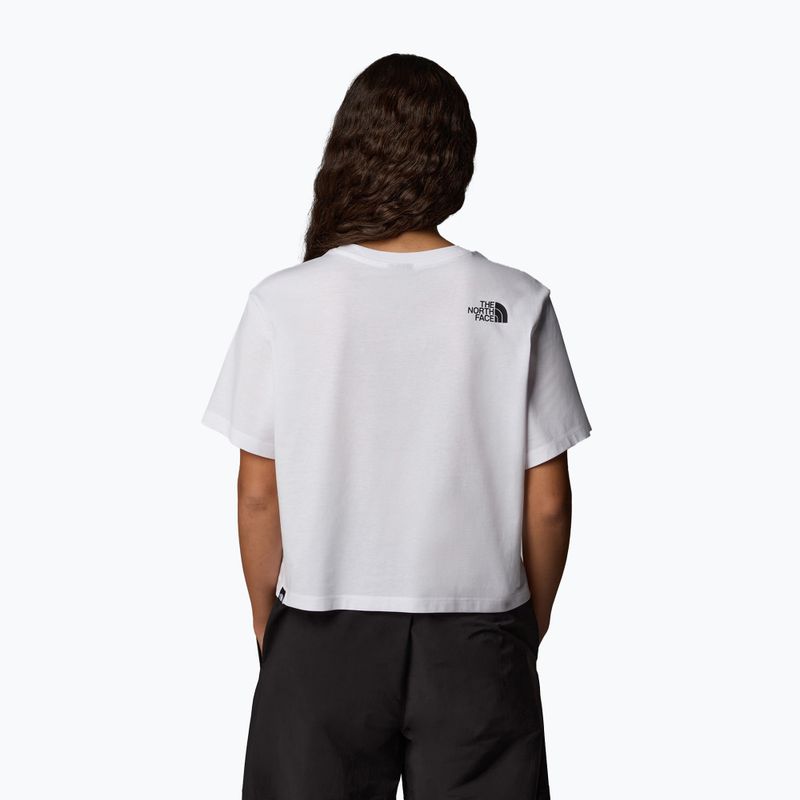 Dámské tričko The North Face Easy Relaxed Cropped white 3