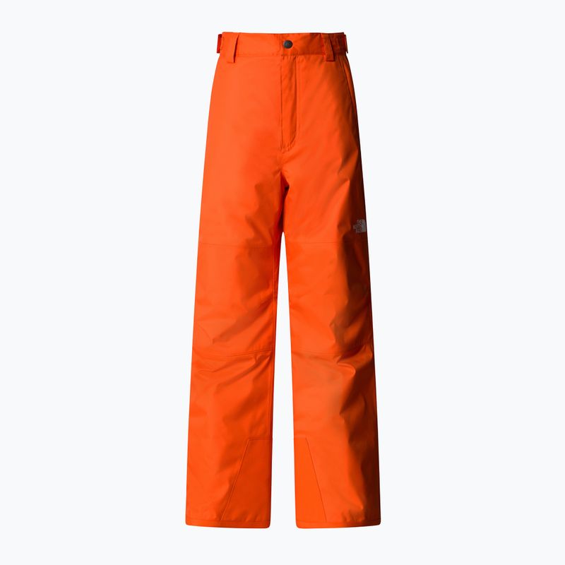 Dětské lyžařské kalhoty The North Face Freedom Insulated orange 4