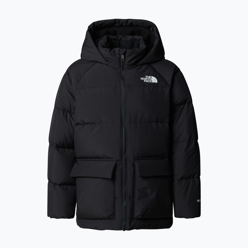 Dětská péřová bunda The North Face Teen North Down Fleece Lined Short Parka tnf black