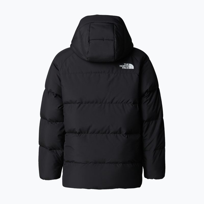 Dětská péřová bunda The North Face Teen North Down Fleece Lined Short Parka tnf black 2