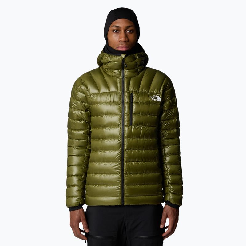 Pánská oteplená bunda  The North Face Summit Breithorn Hoodie forest olive