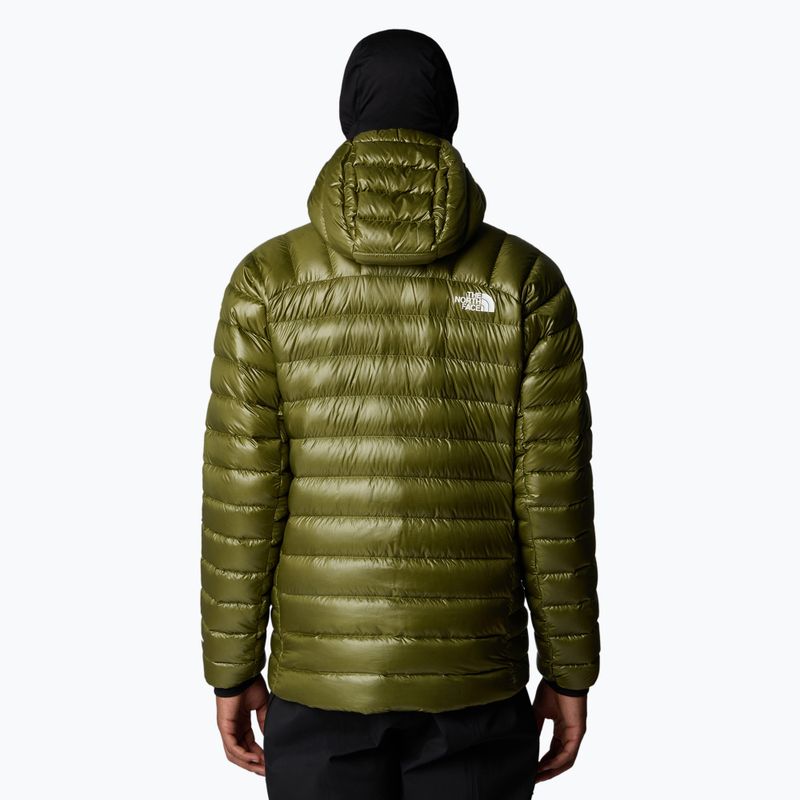 Pánská oteplená bunda  The North Face Summit Breithorn Hoodie forest olive 3