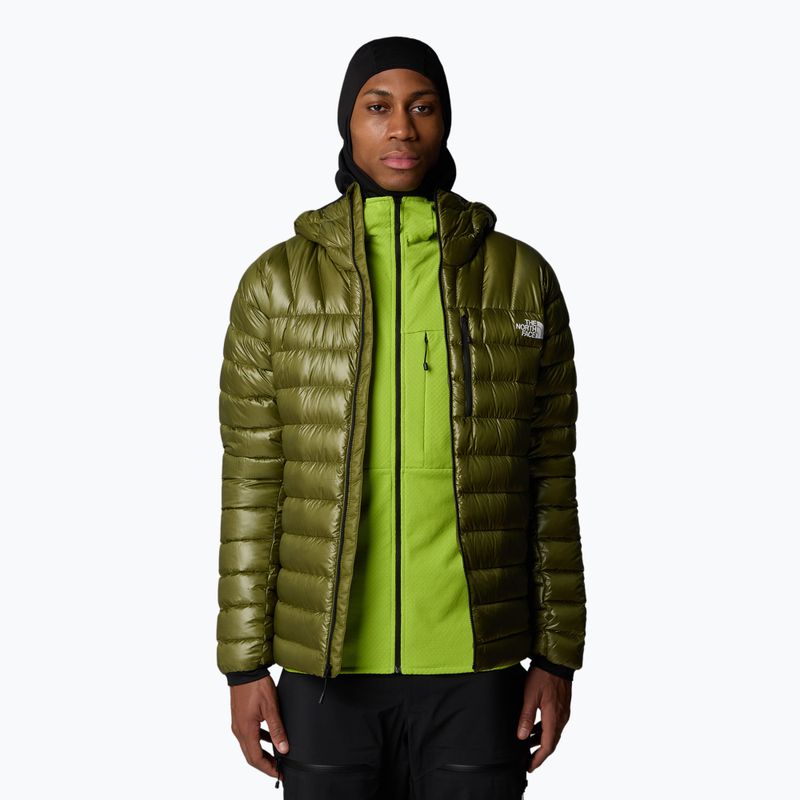 Pánská oteplená bunda  The North Face Summit Breithorn Hoodie forest olive 4