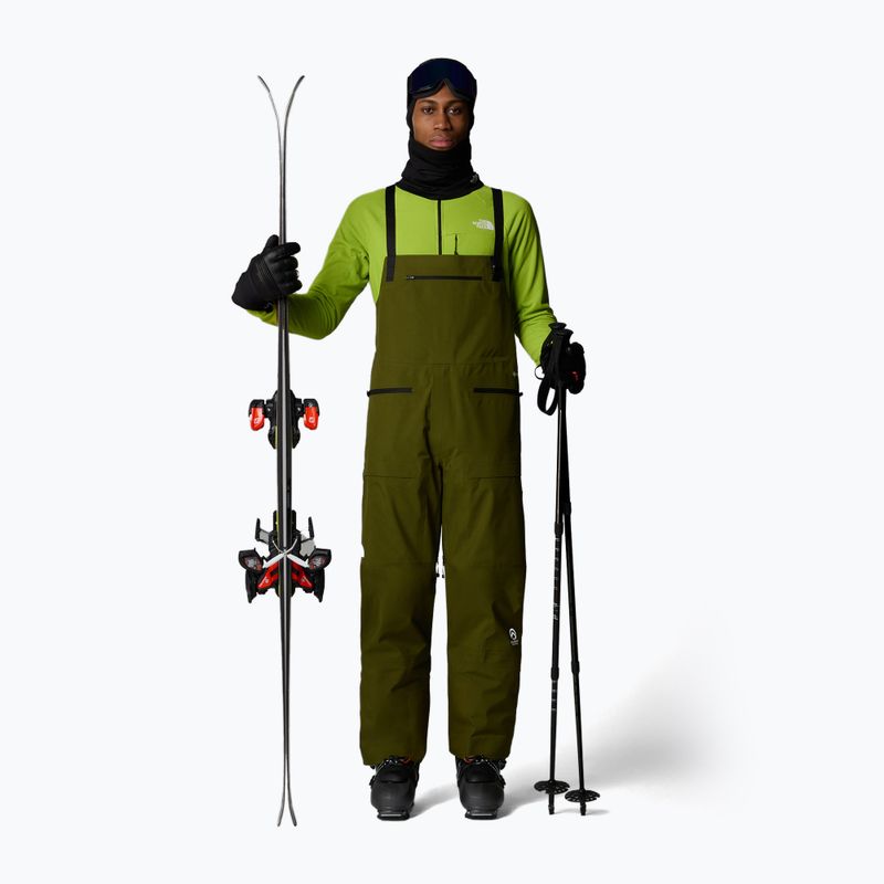 Pánské lyžařské kalhoty The North Face Verbier GTX Bib forest olive 3