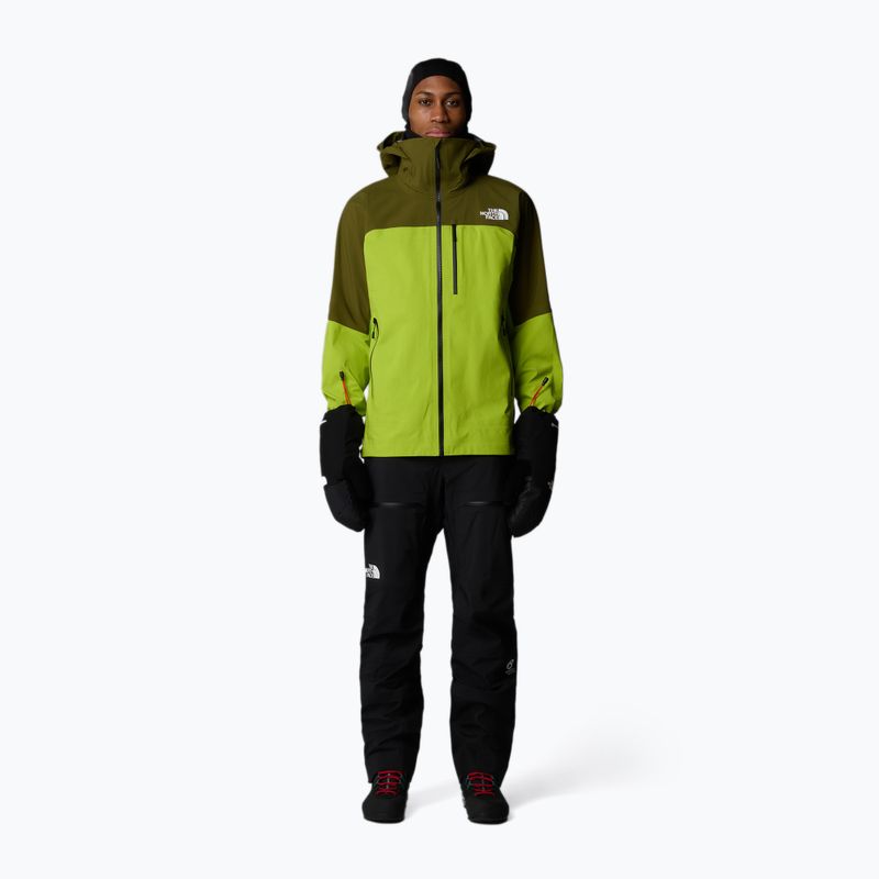 Pánská bunda do deště The North Face Summit Torre Egger Futurelight meadow grass/forest olive 2