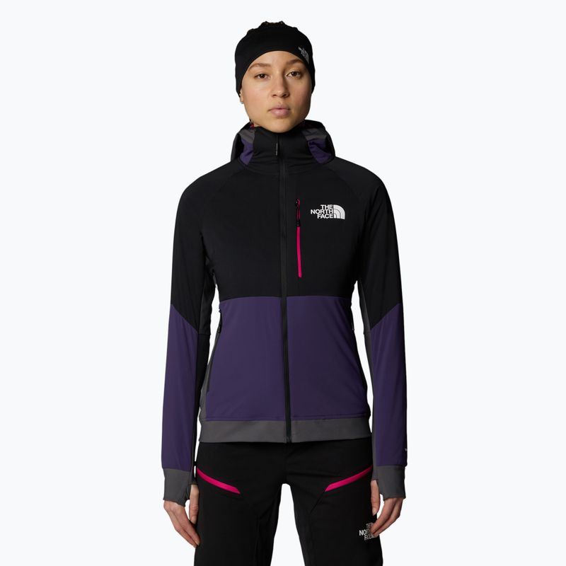 Dámská bunda The North Face Binntal Hybrid Ventrix Hoodie eternal purple/black