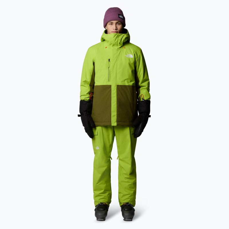 Pánská lyžařská bunda  The North Face Freedom Insulated meadow brass/forest olive 2