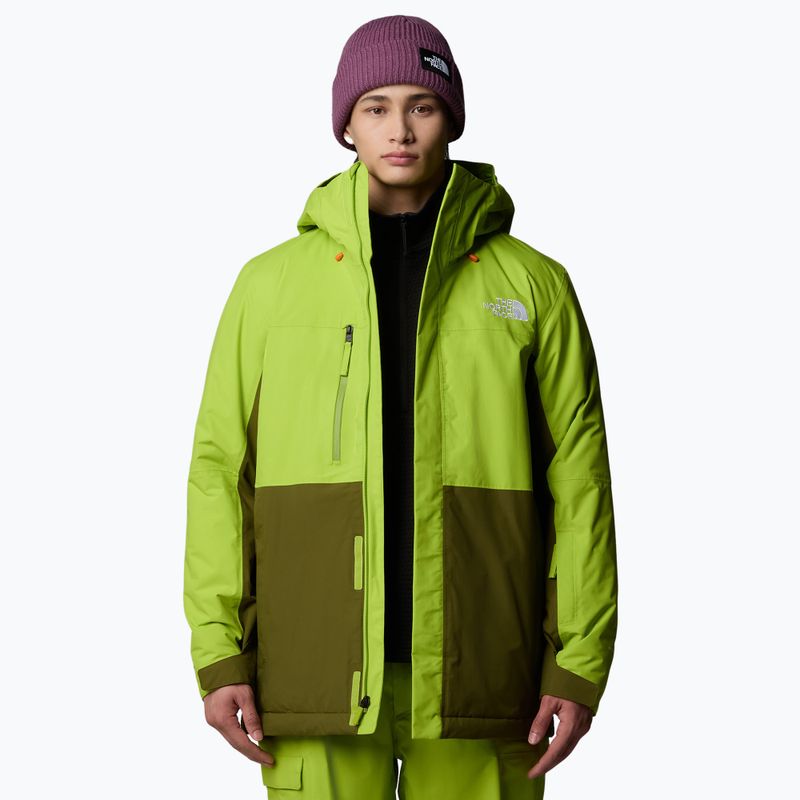 Pánská lyžařská bunda  The North Face Freedom Insulated meadow brass/forest olive 4