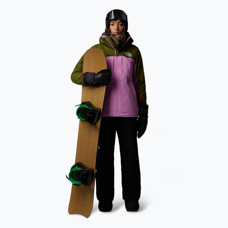 Dámská lyžařská bunda The North Face Namak Insulated forest olive/dragonfruit 2
