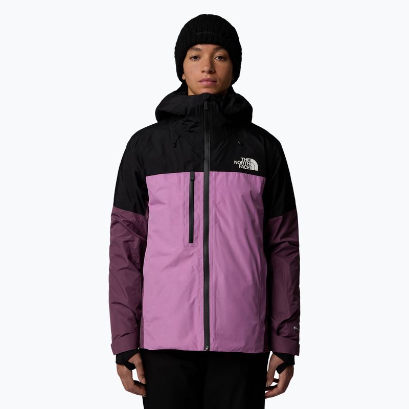 Dámská lyžařská bunda The North Face Dawnstrike GTX Insulated black/dragonfruit/midnight mauve