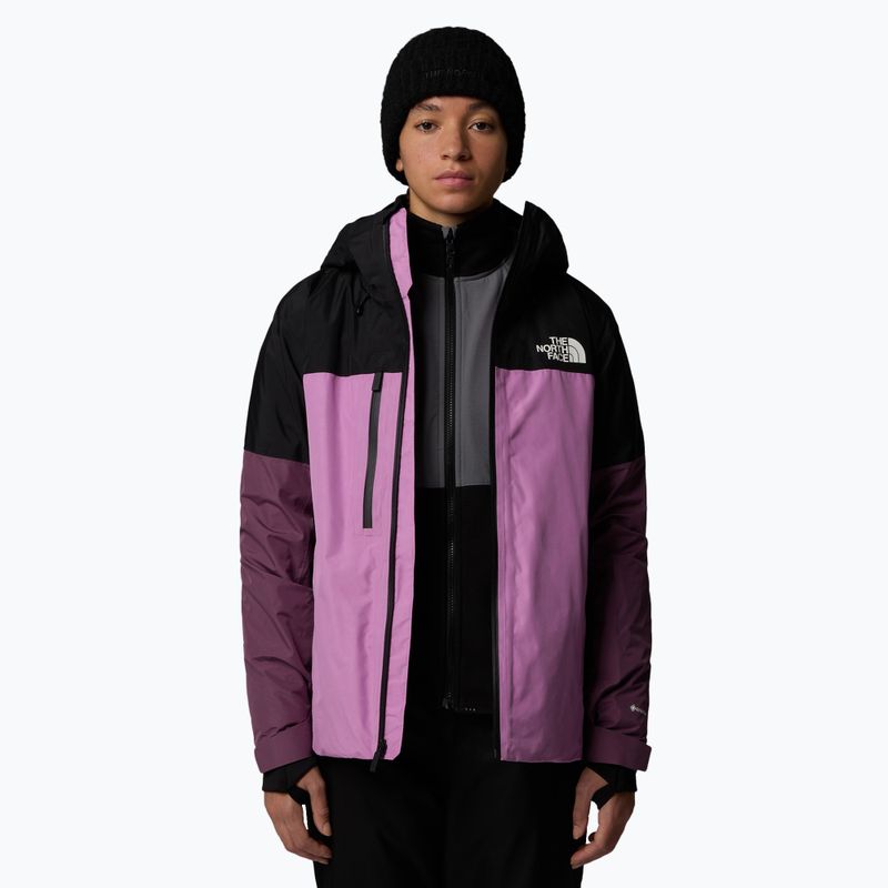 Dámská lyžařská bunda The North Face Dawnstrike GTX Insulated black/dragonfruit/midnight mauve 4