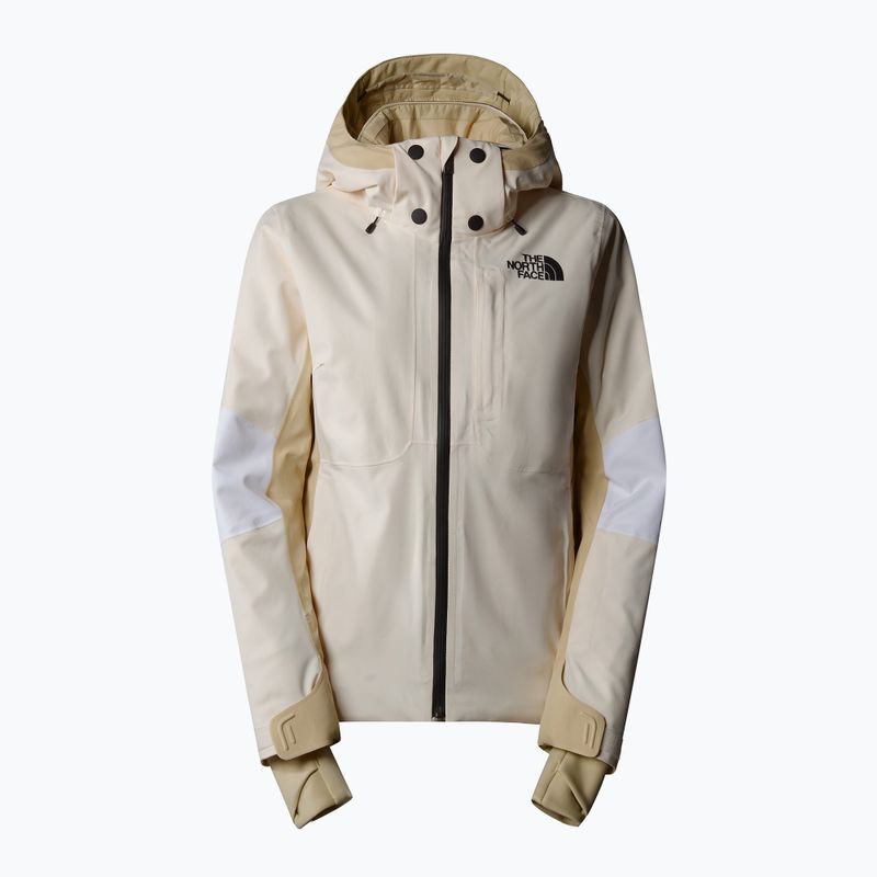 Dámská lyžařská bunda The North Face Lenado white dune/gravel/khaki 5