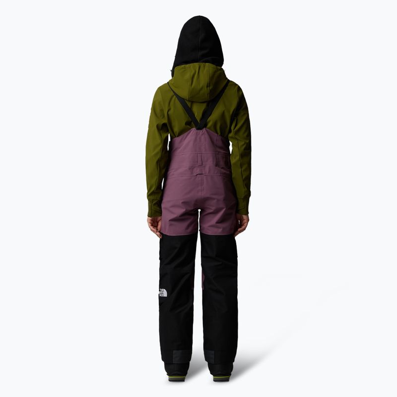 Dámské lyžařské kalhoty The North Face Dragline Bib midnight mauve/black 2